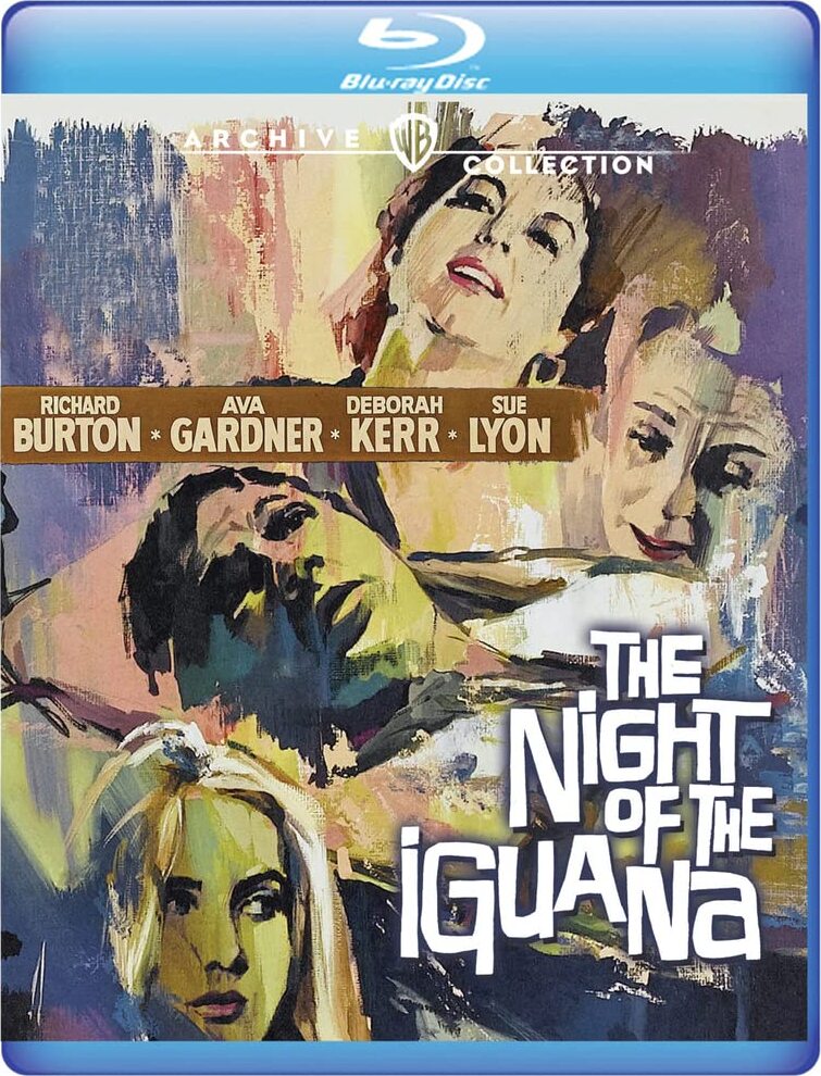 The Night of the Iguana (1964) de John Huston - front cover