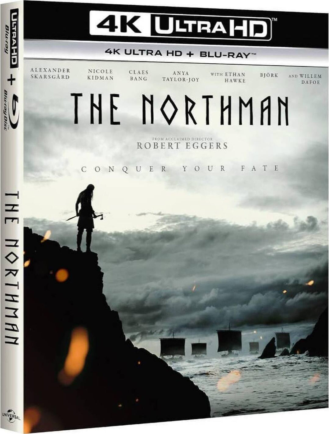 The Northman 4K (2022) de Robert Eggers - front cover
