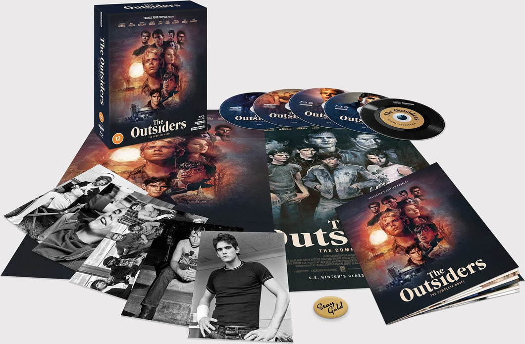The Outsiders 4K Edition Collector (1983) de Francis Ford Coppola - front covre