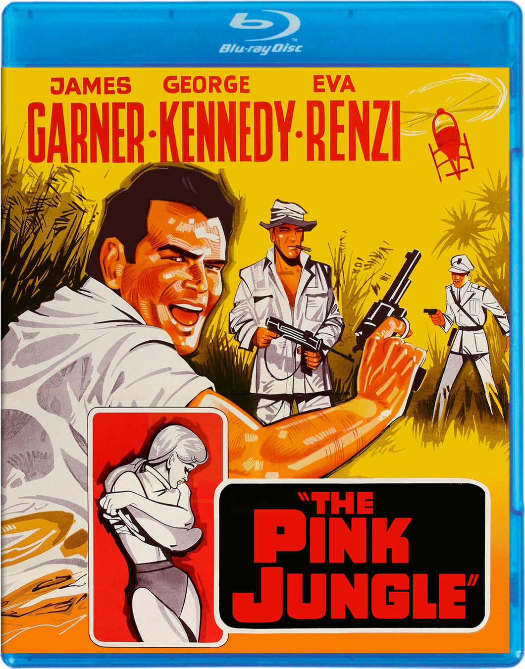The Pink Jungle (1968) de Delbert Mann - front cover