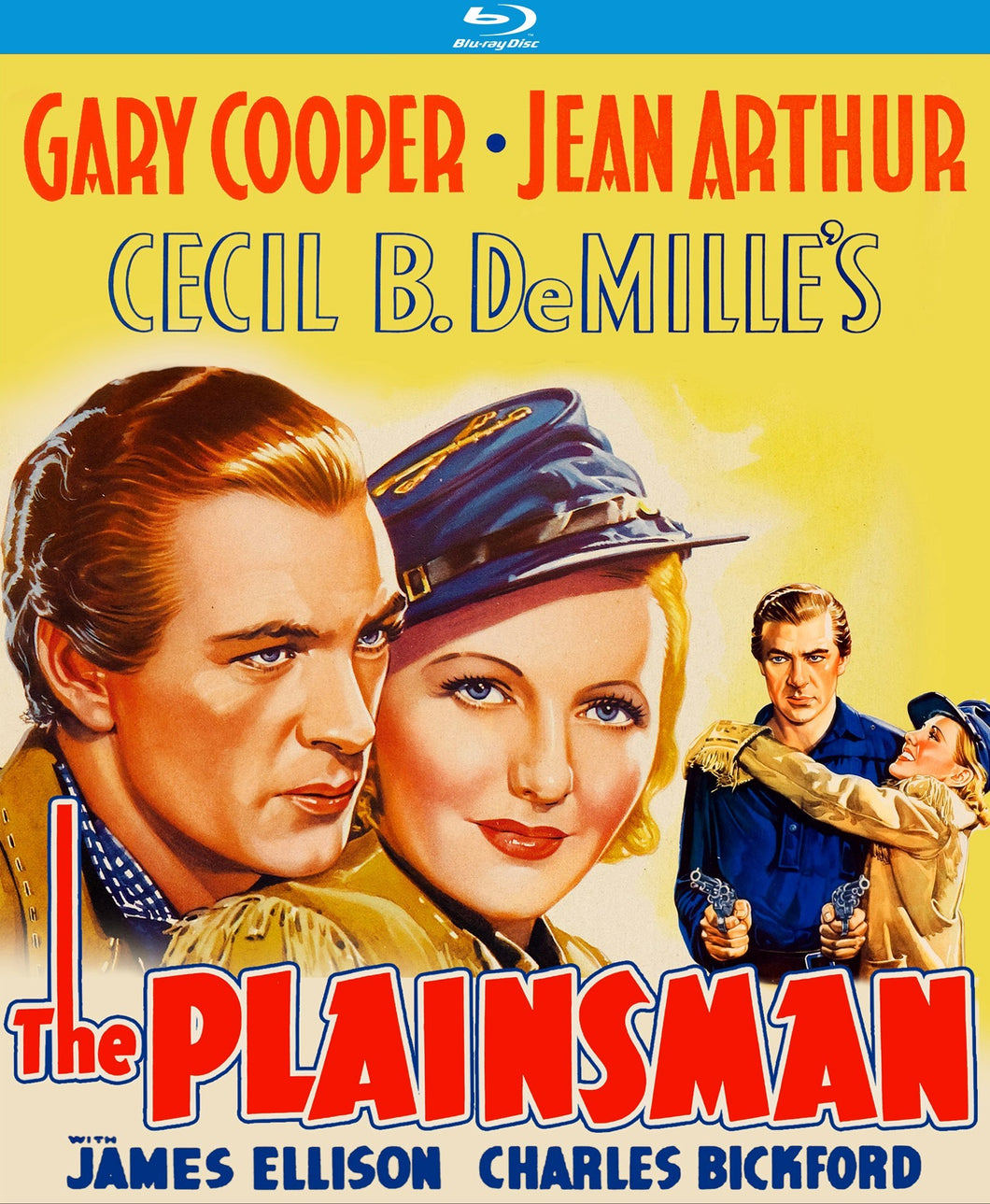 The Plainsman (1936) de Cecil B. DeMille - front cover