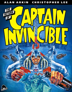 The Return of Captain Invincible (1983) de Philippe Mora - front cover