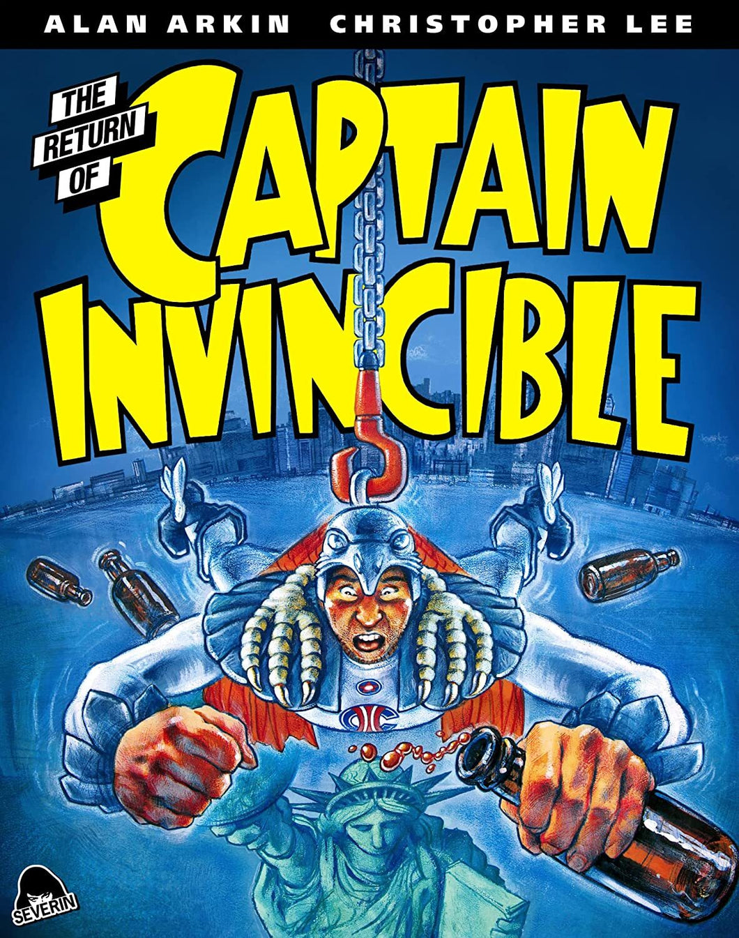 The Return of Captain Invincible (1983) de Philippe Mora - front cover