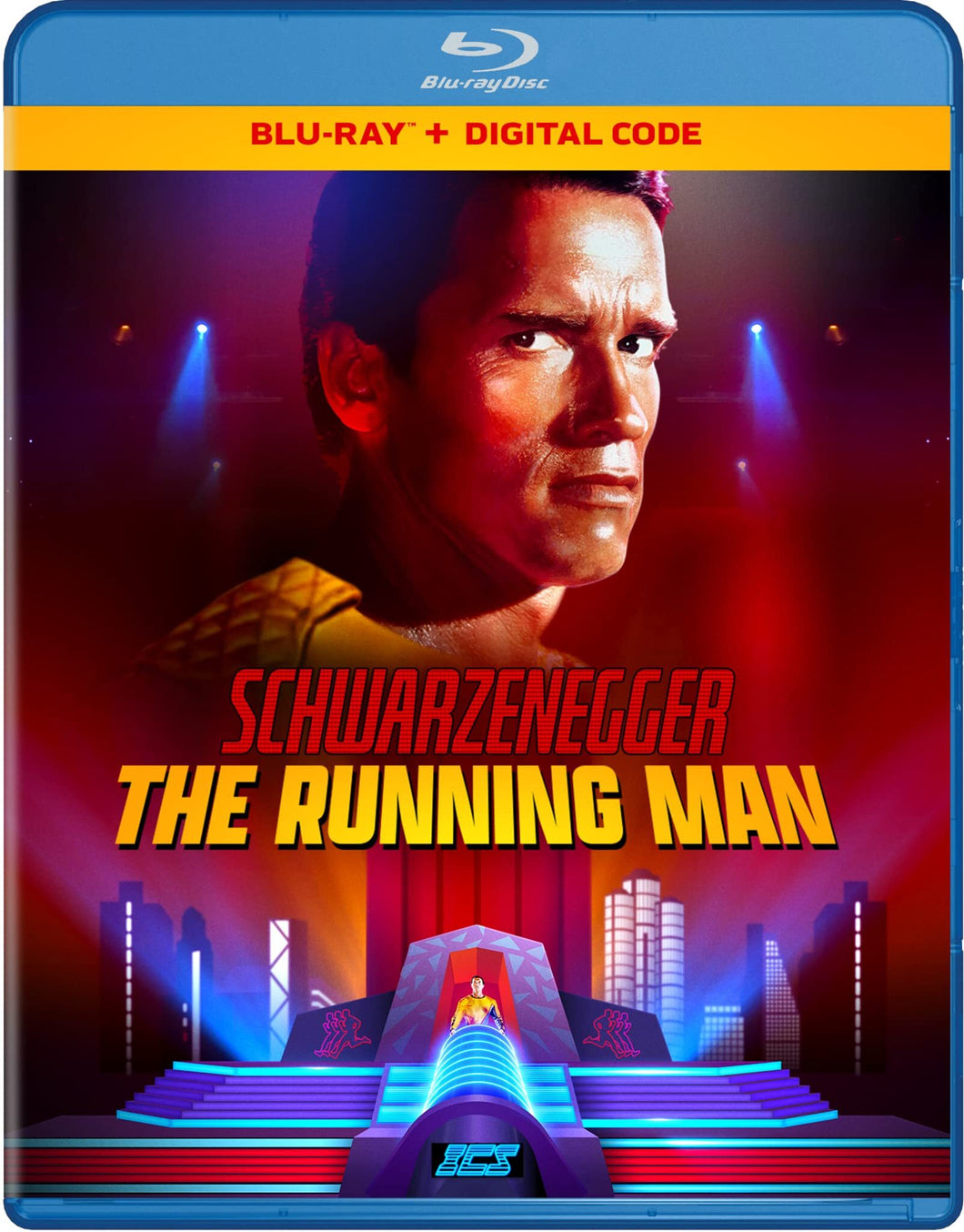 The Running Man (STFR) (1987) de Paul Michael Glaser - front cover