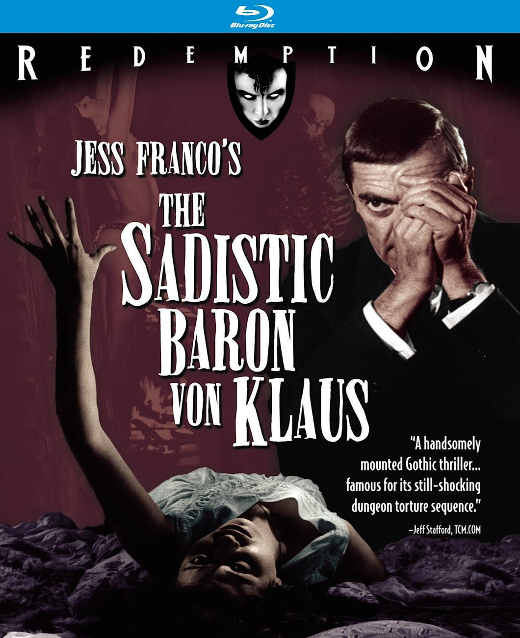 The Sadistic Baron Von Klaus (1962) de Jesús Franco - front cover