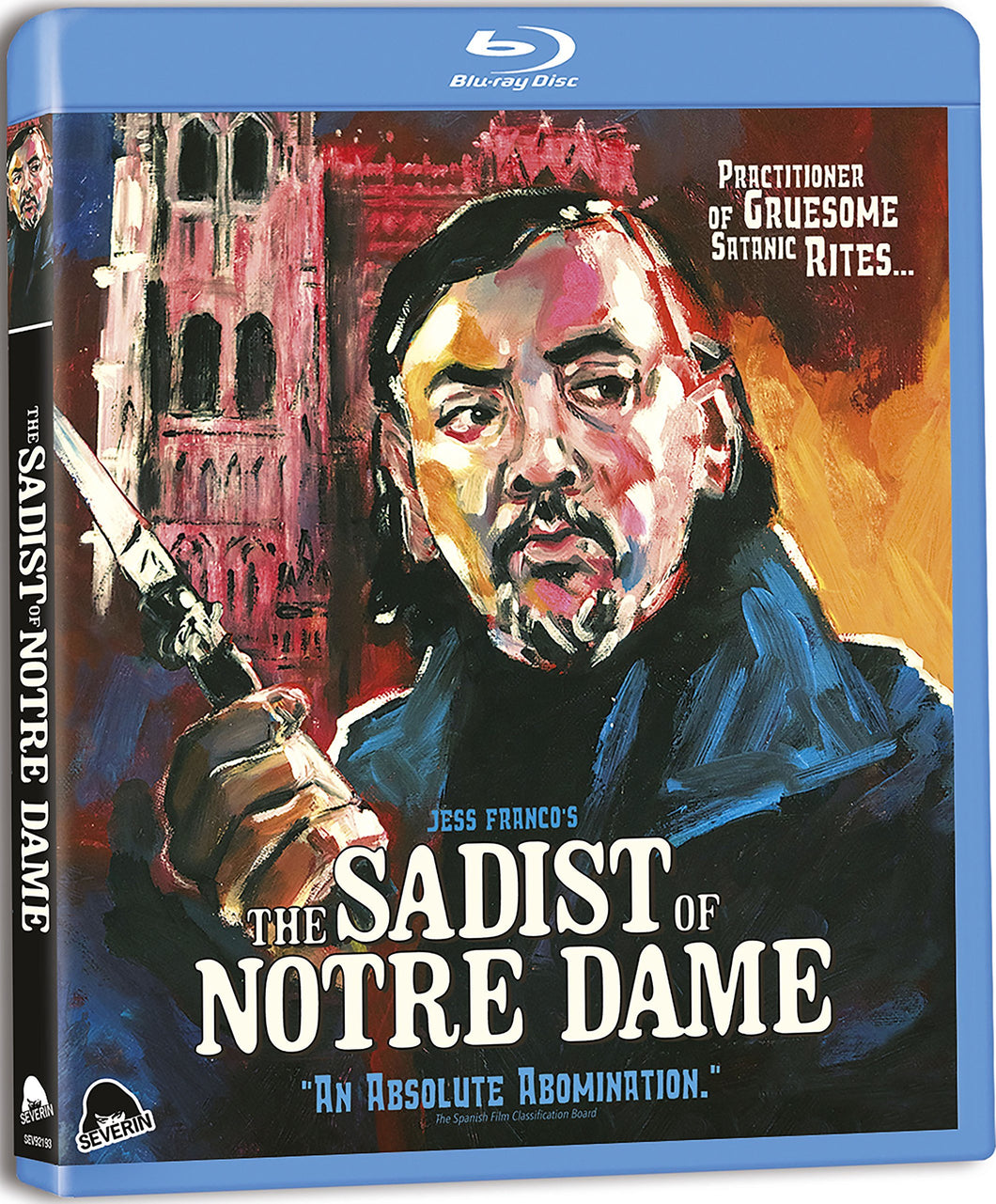 The Sadist of Notre Dame (1979) de Jesús Franco - front cover