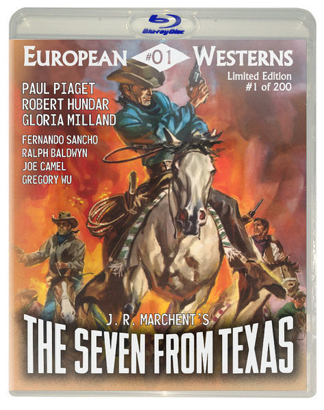 The Seven from Texas (1964) - front cover
