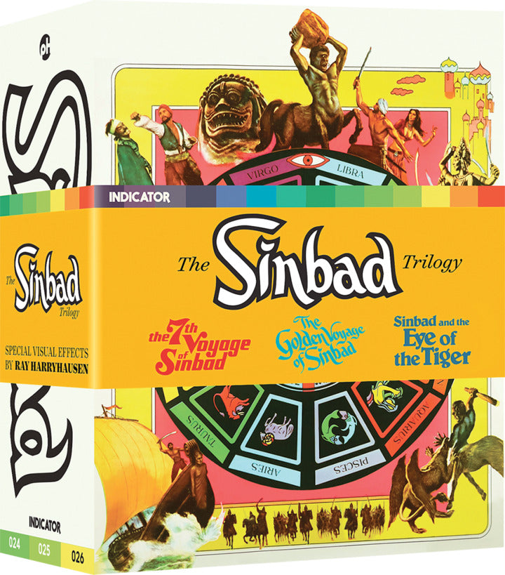 The Sinbad Trilogy (1958-1977) - front cover
