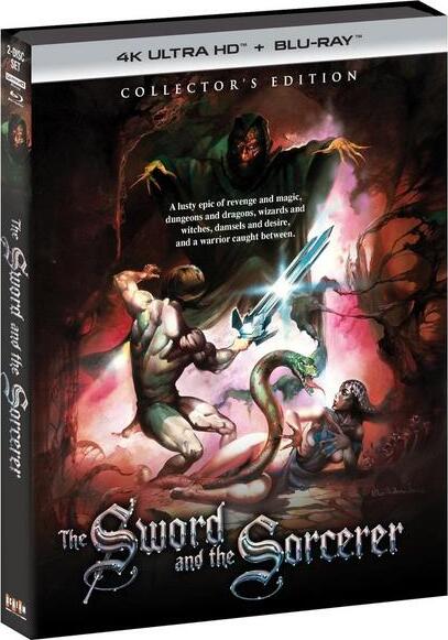The Sword and the Sorcerer 4K (1982) de Albert Pyun - front cover