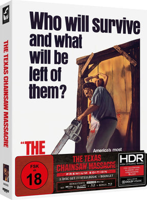 The Texas Chain Saw Massacre 4K SteelBook Limited Edition (cover B import allemand) (1974) de Tobe Hooper - front cover