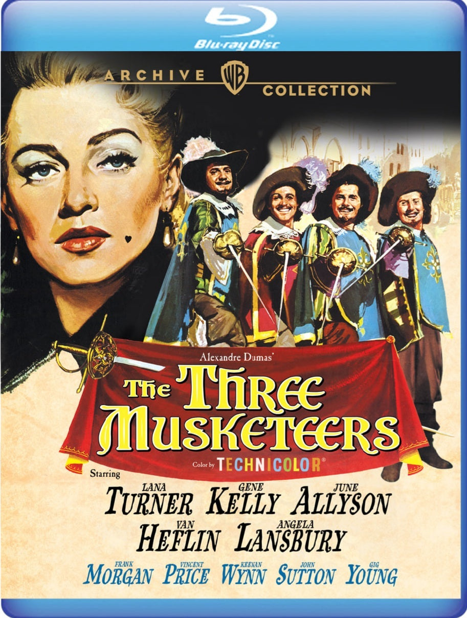 The Three Musketeers (1948) de George Sidney - front cover