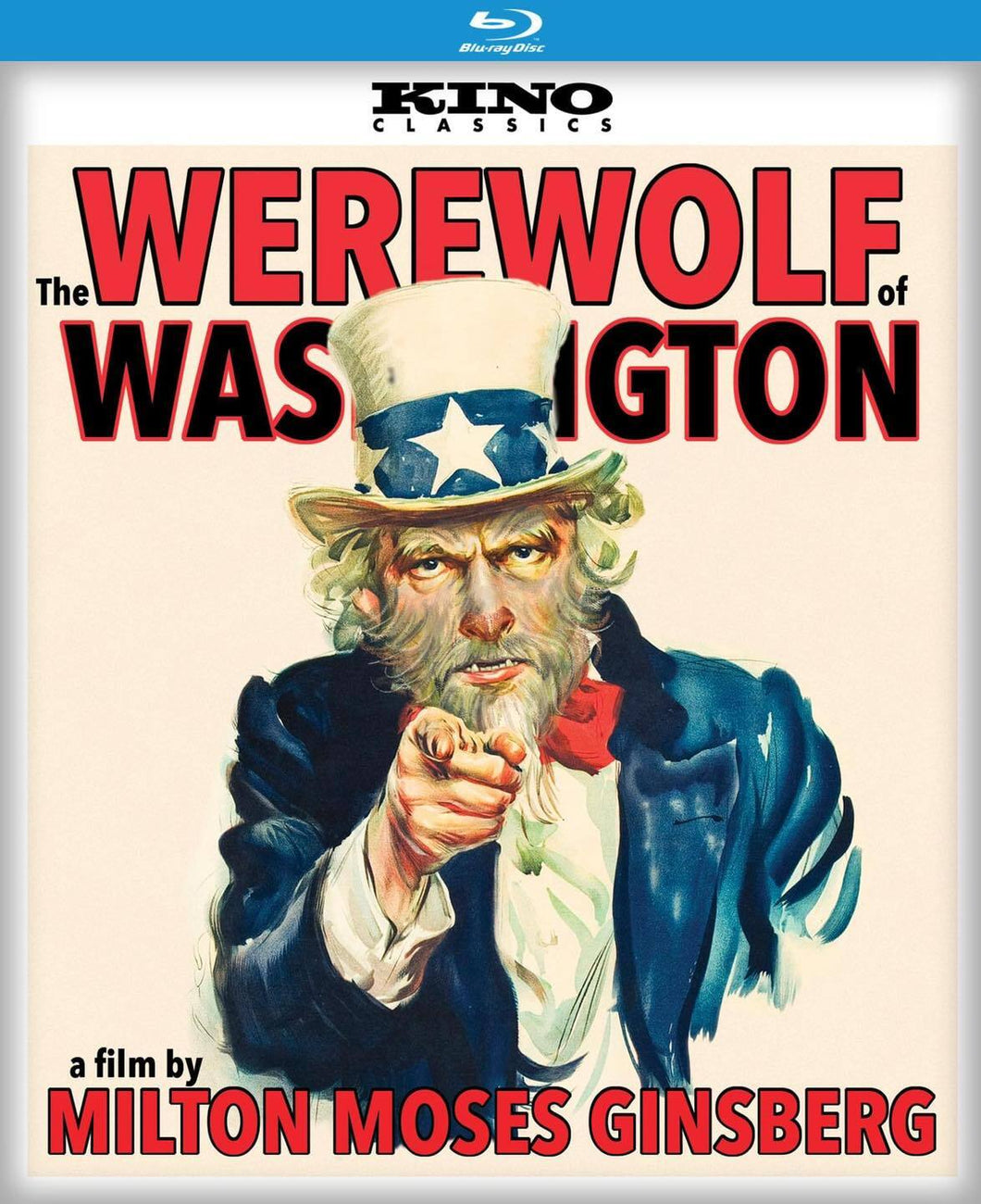 The Werewolf of Washington Blu-ray - front cover