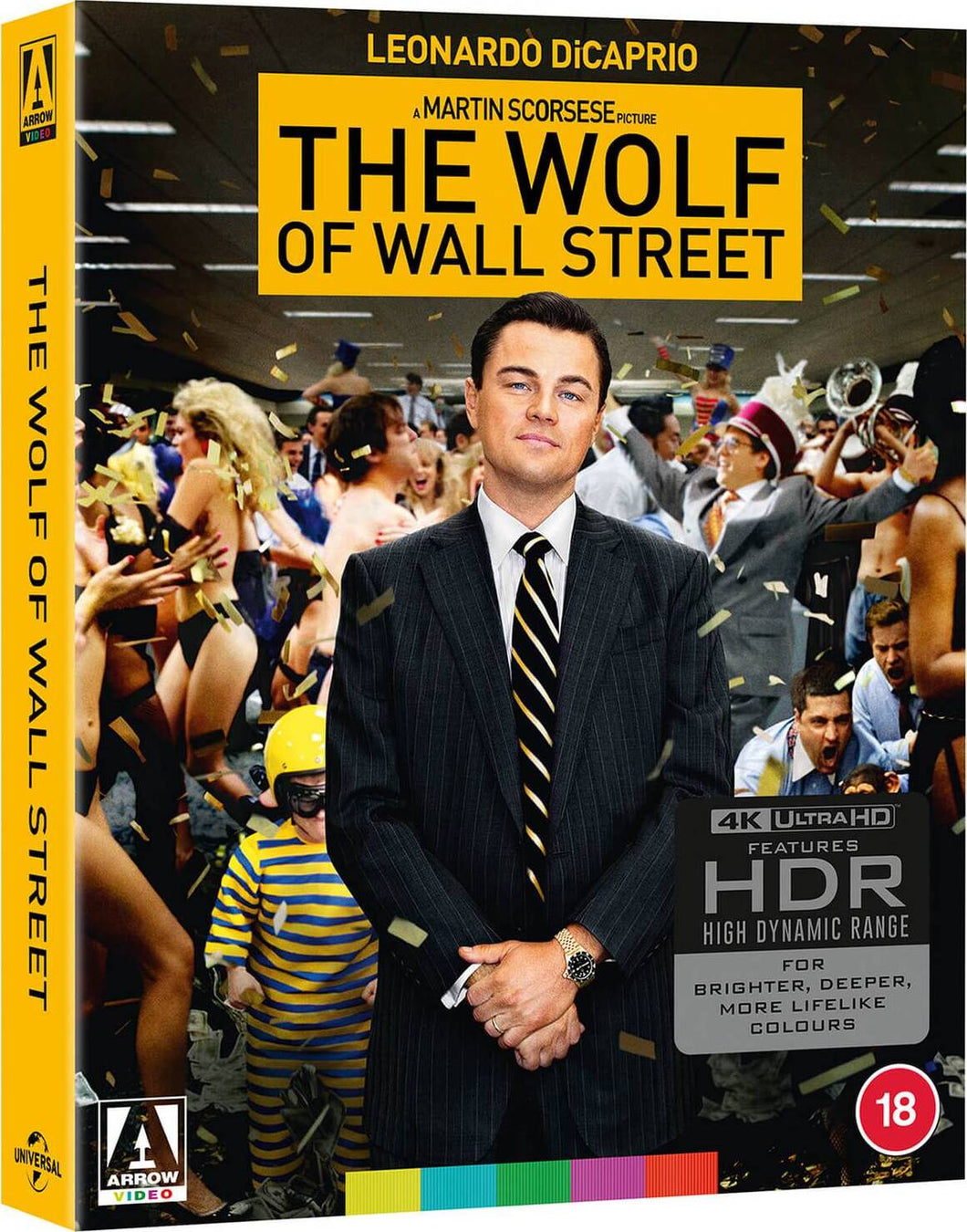 The Wolf of Wall Street 4K (1983) de Martin Scorsese - front cover