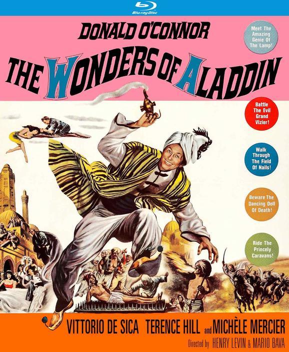 The Wonders of Aladdin (1961) de Mario Bava, Henry Levin - front cover
