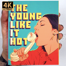 Charger l&#39;image dans la galerie, The Young Like It Hot 4K / Sweet Young Foxes 4K (avec fourreau) (1983) de Bob Chinn - front cover 
