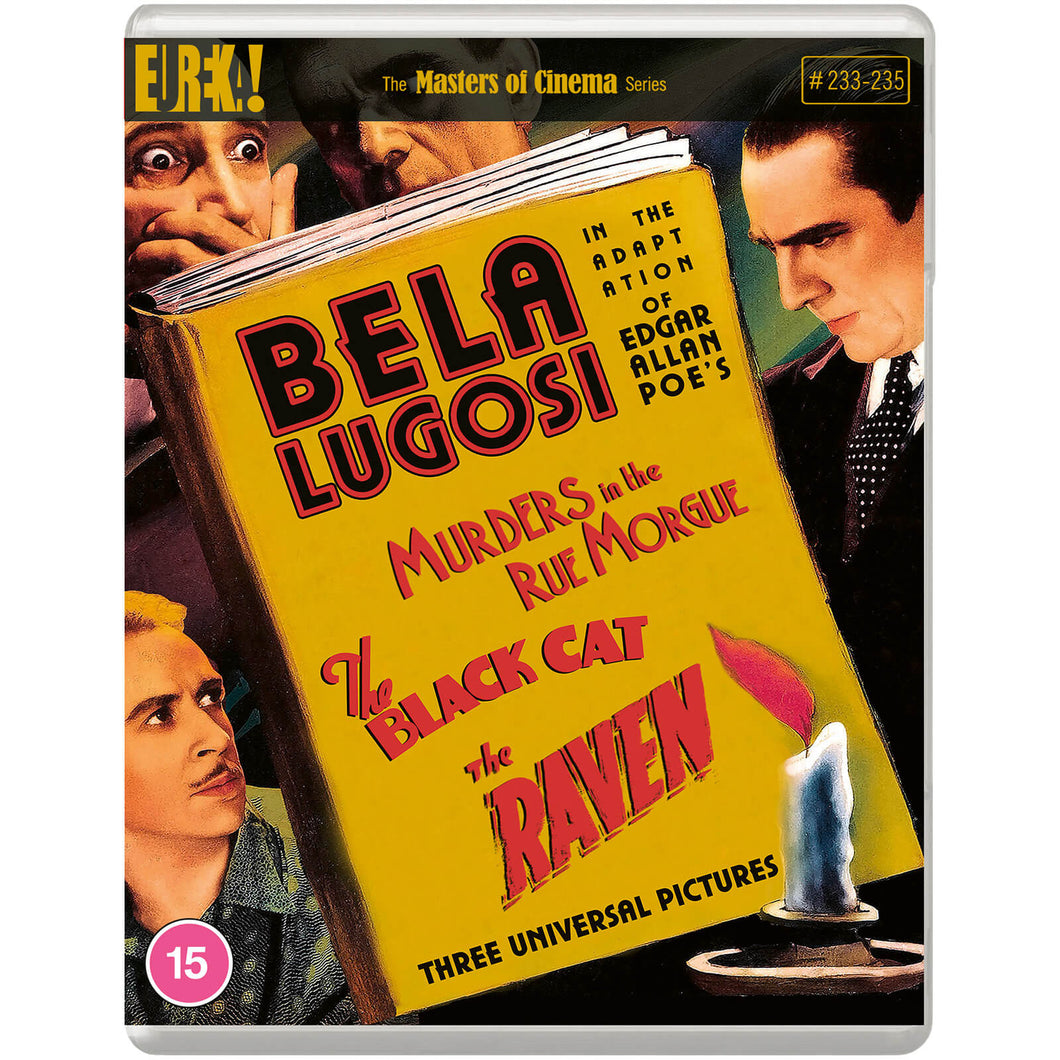 Three Edgar Allan Poe Adaptations Starring Bela Lugosi (1932-1935) de Lew Landers, Robert Florey, Edgar G. Ulmer - front cover
