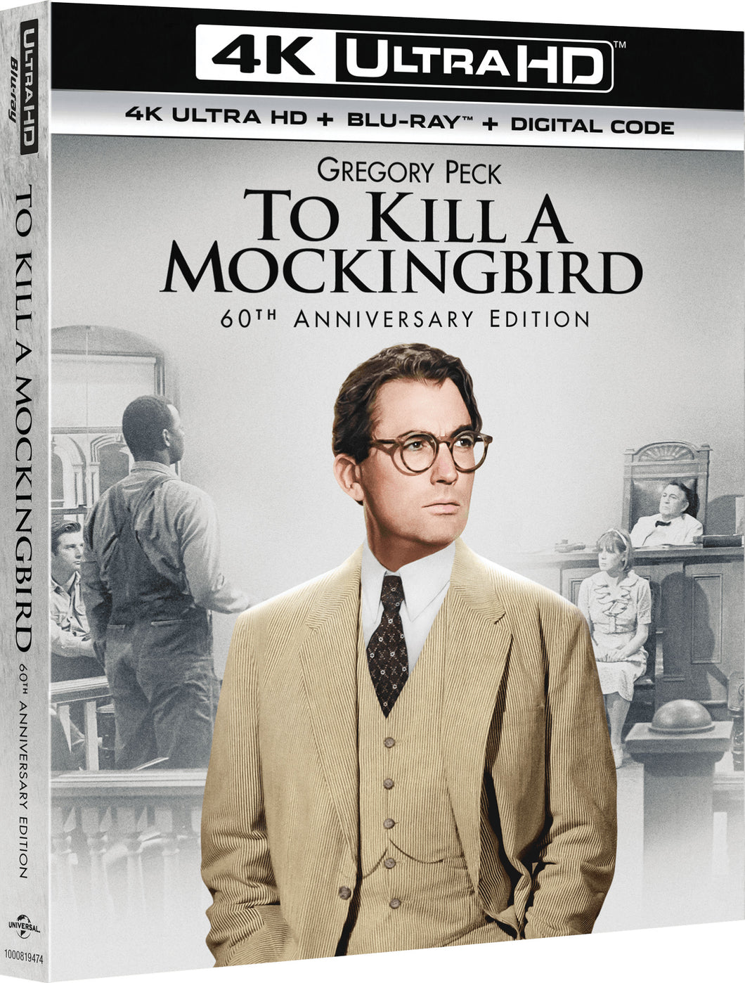 To Kill a Mockingbird 4K (1962) de Robert Mulligan - front cover