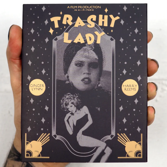 Trashy Lady (avec fourreau) (1985) de Steve Scott - front cover
