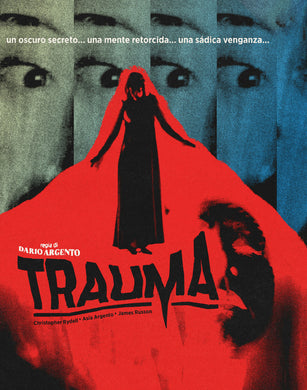Trauma (1993) de Dario Argento - front cover