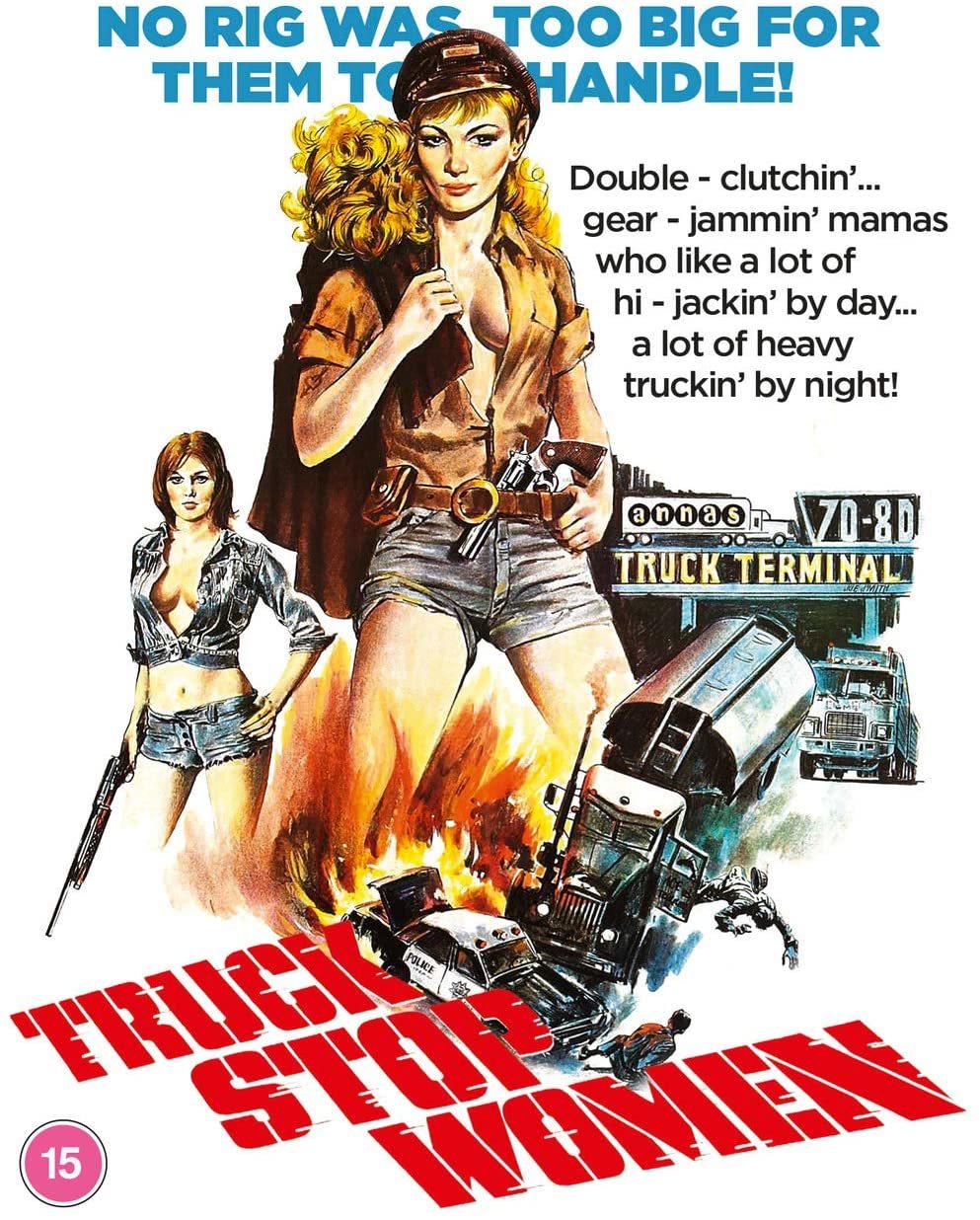 Truck Stop Women (1974) de Mark L. Lester - front cover