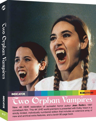 Two Orphan Vampires 4K (1997) de Jean Rollin - front cover