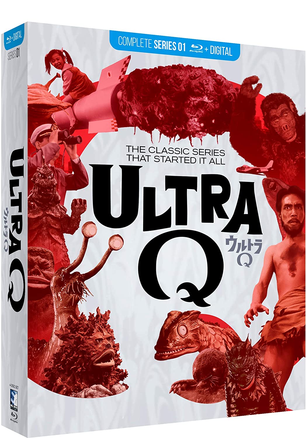 Ultra Q The Complete Series (1966) de Eiji Tsyburaya - front cover