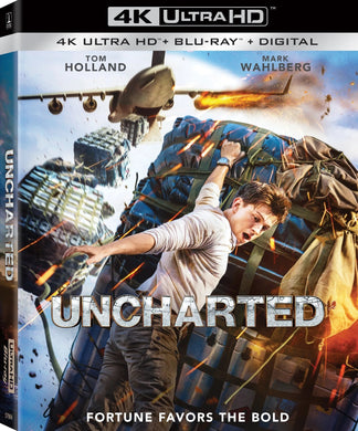 Uncharted 4K (2022) de Ruben Fleischer - front cover