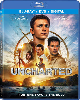 Uncharted (2022) de Ruben Fleischer - front cover