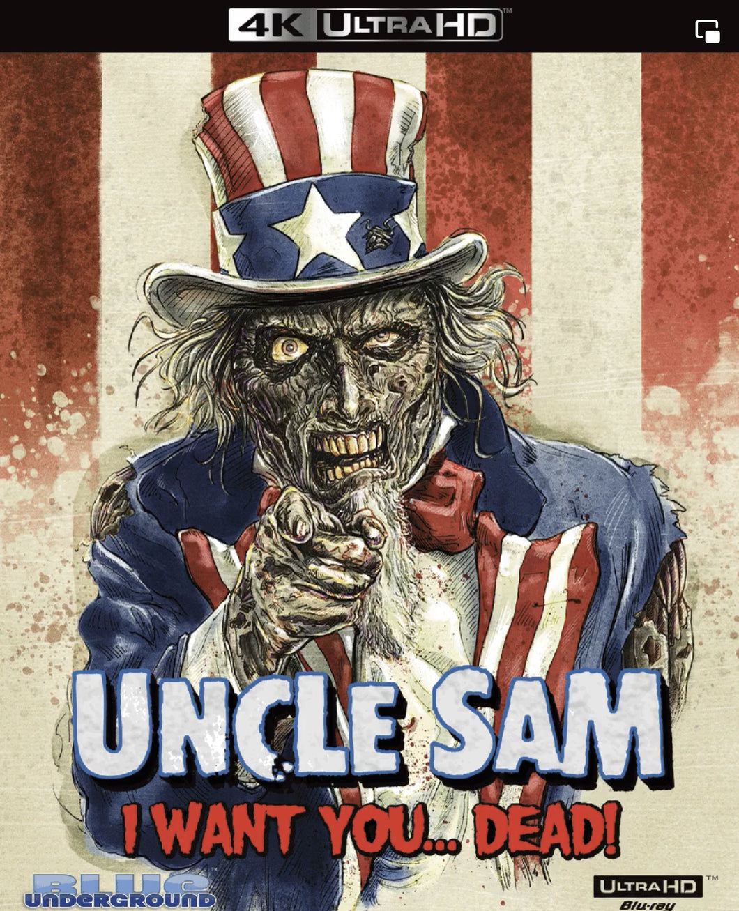 Uncle Sam 4K (1997) de William Lustig - front cover