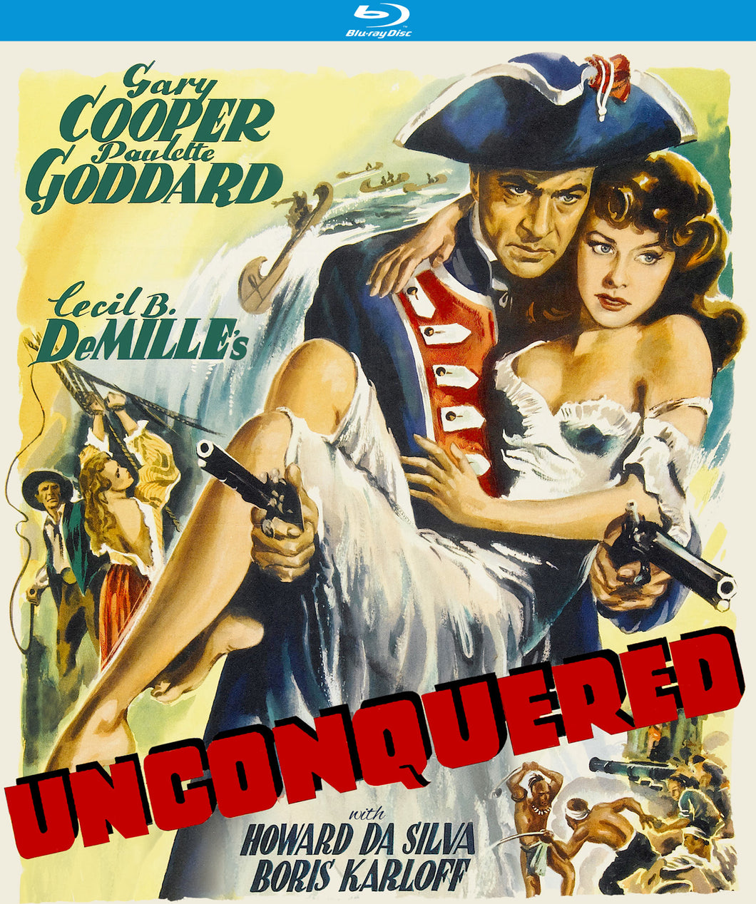Unconquered (1947) de Cecil B. DeMille - front cover