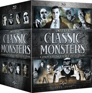 Universal Classic Monsters: Complete 30-Film Collection (1931-1956) - front cover