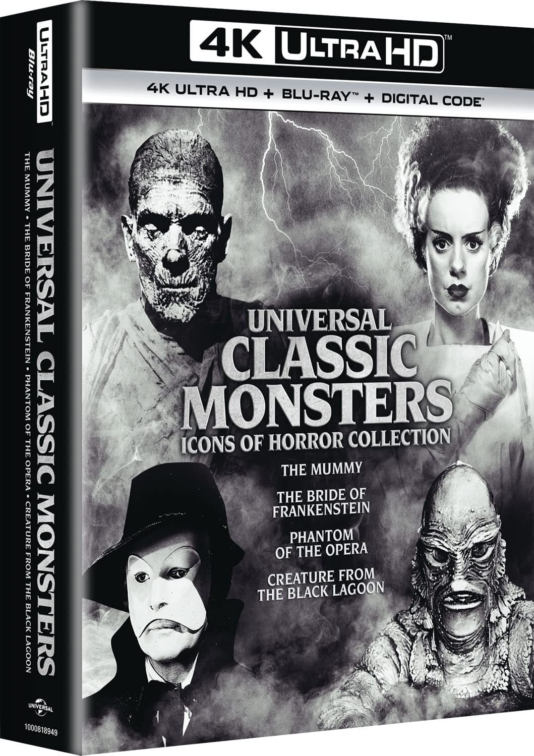 Universal Classic Monsters: Icons of Horror Collection Vol. 2 4K (1932-1954) - front cover