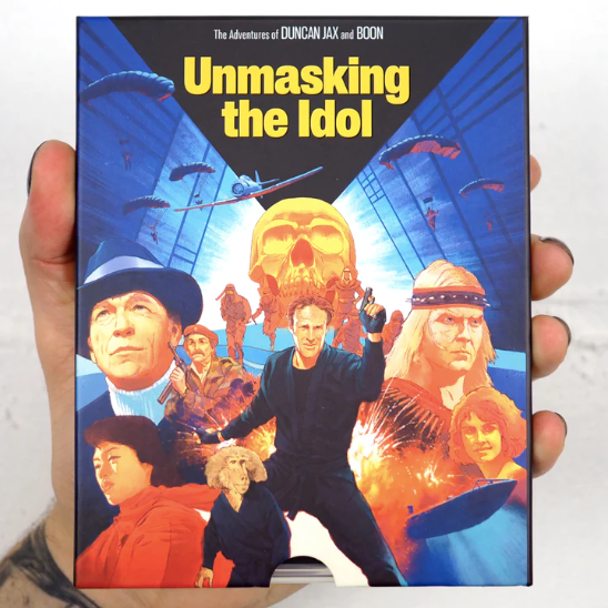 Unmasking The Idol (avec fourreau) (1986) de Worth Keeter - front cover