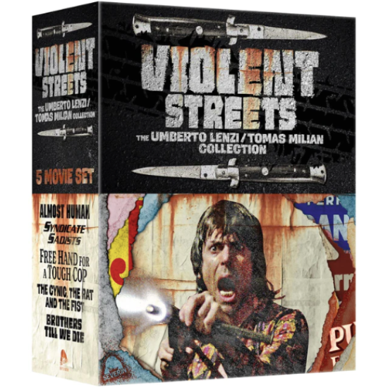 Coffret Violent Streets: The Umberto Lenzi/Tomas Milian Collection - front cover