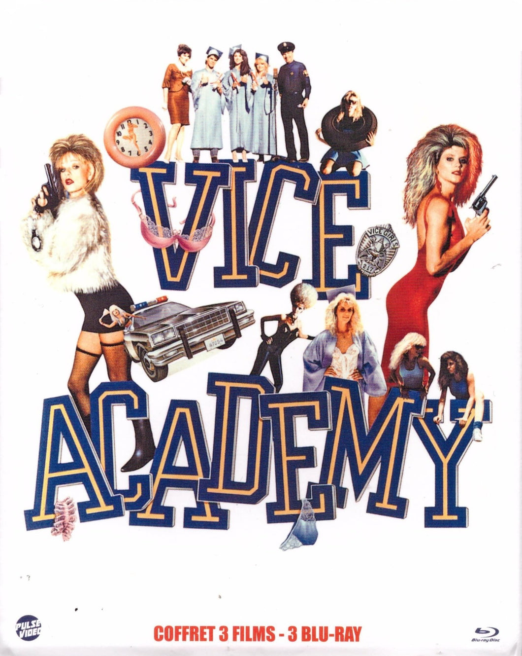 Vice Academy 1-3 (1989-1991) de Rick Sloane - front cover