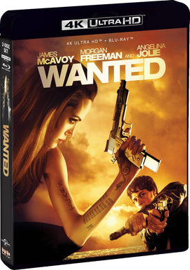 Wanted 4K (2008) de Timur Bekmambetov - front cover