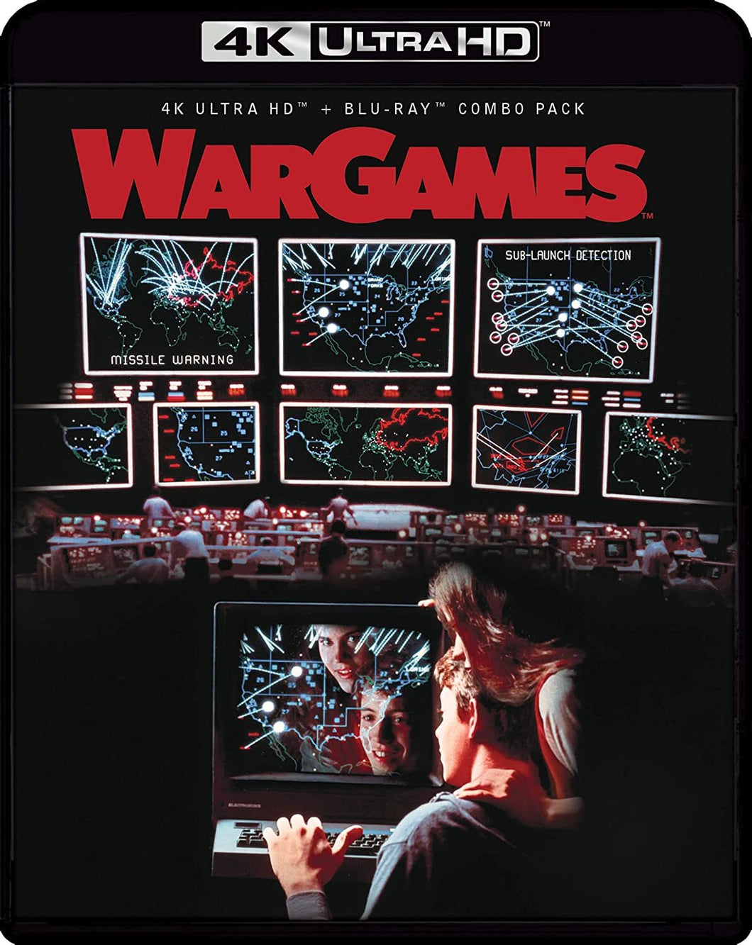 WarGames 4K (1983) de John Badham - front cover
