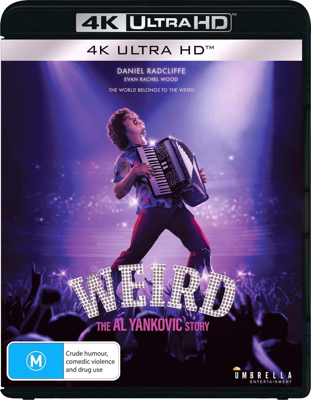 Weird: The Al Yankovic Story 4K (2022) de Eric Appel - front cover
