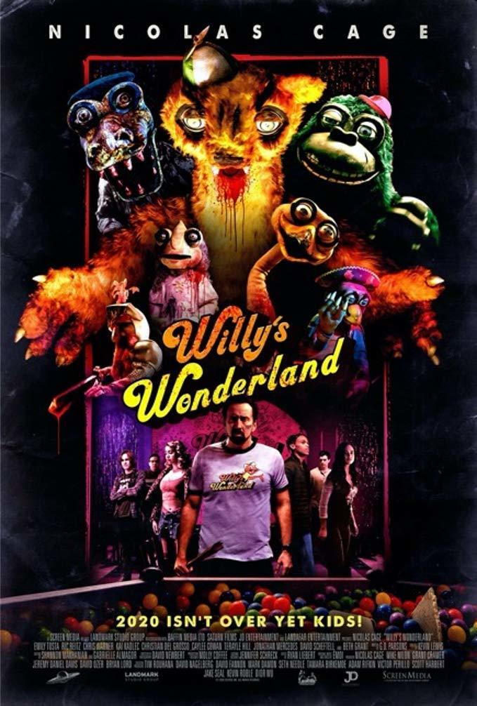 Willy's Wonderland (2020) de Kevin Lewis - front cover