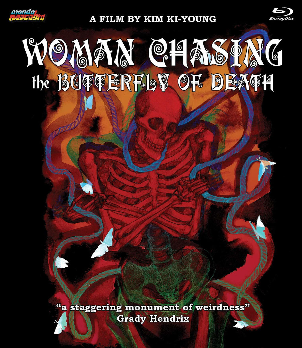 Woman Chasing the Butterfly of Death - front cover