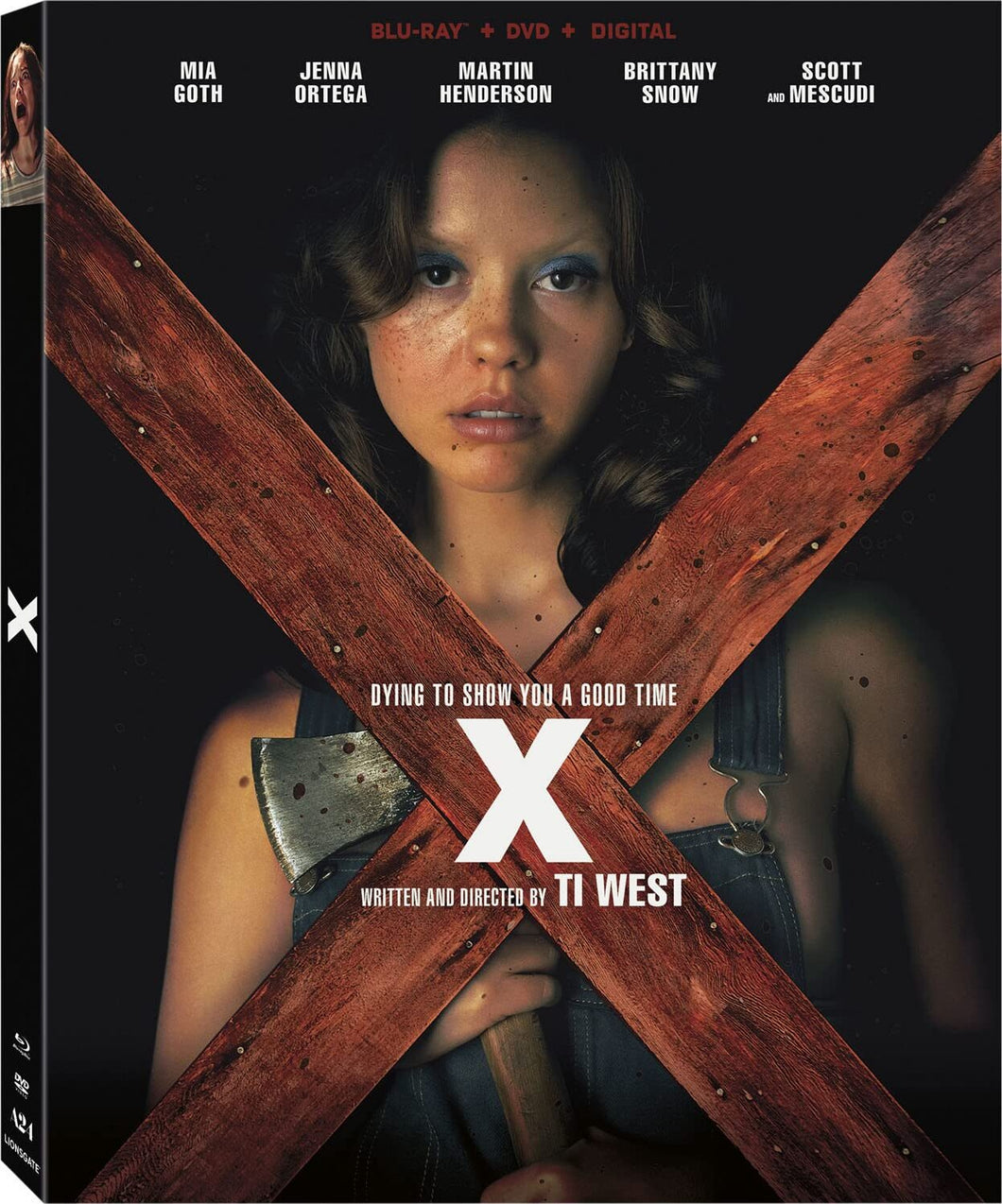 X (2022) de Ti West - front cover