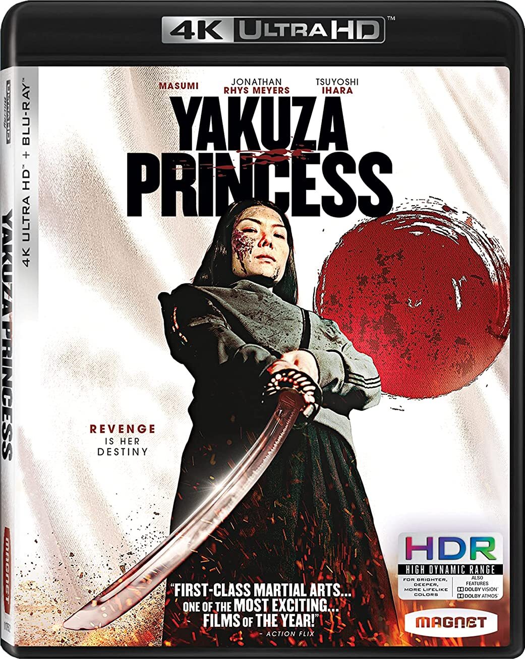 Yakuza Princess 4K (2021) de Vicente Amorim - front cover