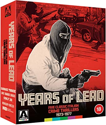 Coffret Years of Lead: Five Classic Italian Crime Thrillers (1973-1977) - front cover