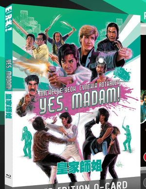 Yes, Madam! (1985) de Corey Yuen - front cover