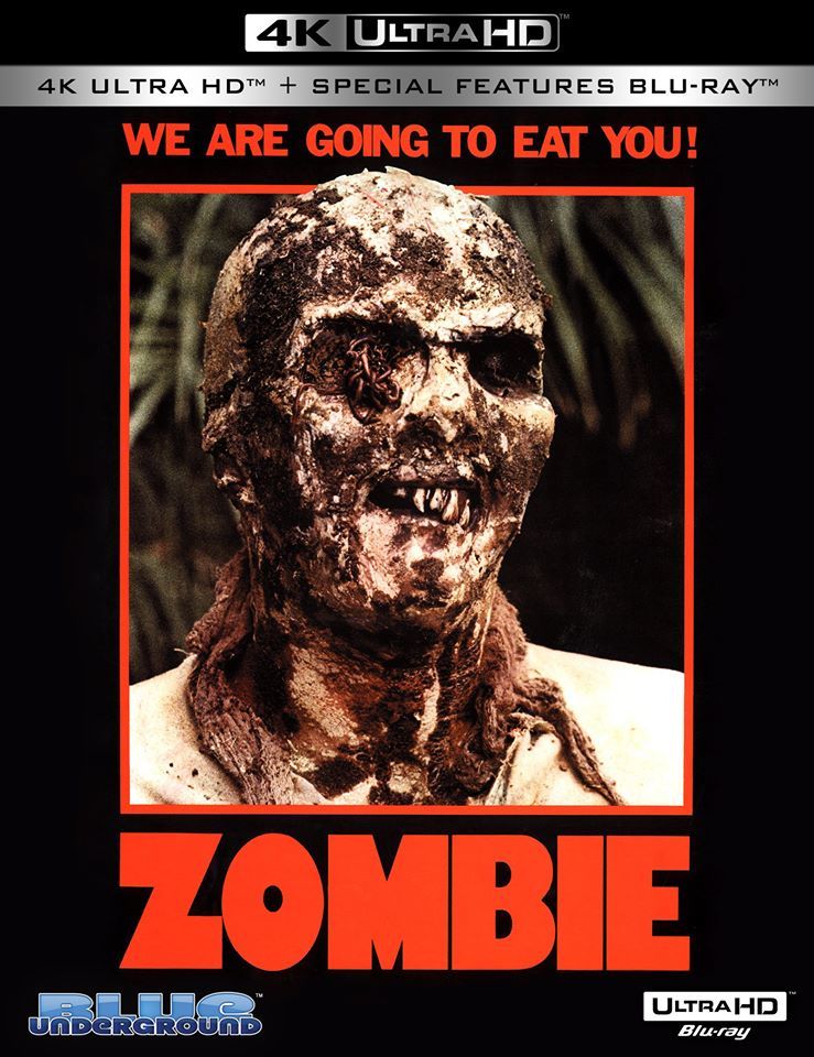 Zombie 4K (1979) de Lucio Fulci - front cover