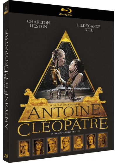 Antoine et Cléopâtre (1972) de Charlton Heston - front cover
