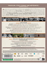 Load image into Gallery viewer, Coffret Pasolini 100 ans ! En 9 films (1961-1970) de Pier Paolo Pasolini - back cover
