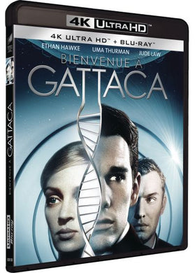 Bienvenue à Gattaca 4K (1997) de Andrew Niccol - front cover