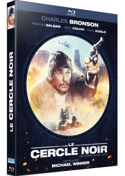 Le Cercle noir (The Stone Killer) (1973) de Michael Winner - front cover