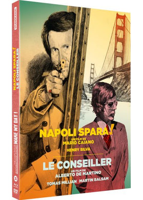 Le Conseiller + Napoli spara! (1973-1977) de Alberto De Martino, William Howkins - front cover